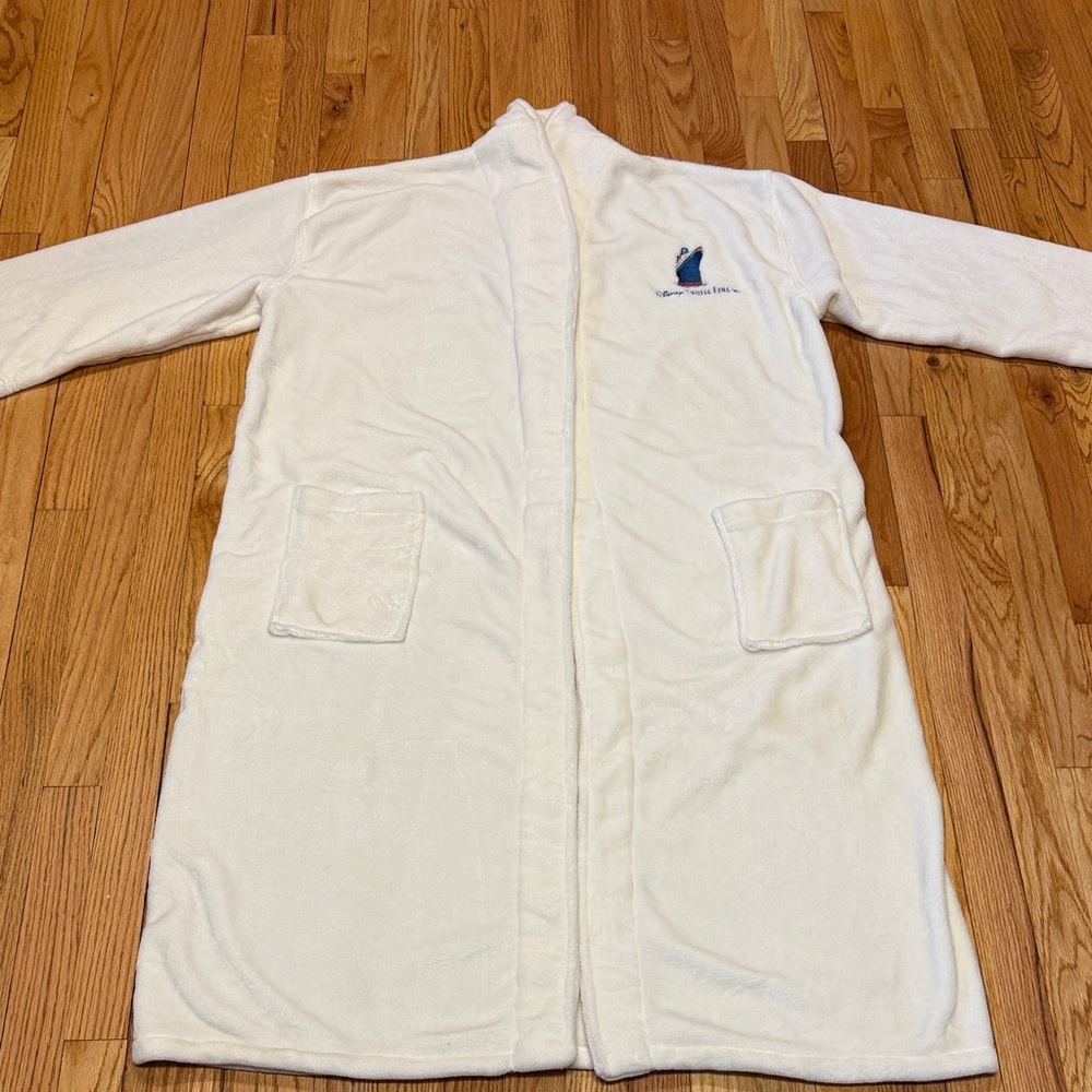 Disney Cruise Line Deluxe Plush Embroidered Spa Robe ONE SIZE - Picture 3 of 14